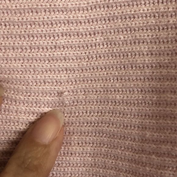 1. STATE Women's Pink V-Neck Ribbed Long Sleeve Pullover Sweater Size Small - Picture 12 of 12